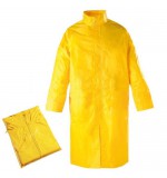 საწვიმარი ლაბადა XL  PVC, ყვითელი 120სმ/0,32მმ..