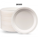 თეფში შაქრის ლერწმის ბაგასის 203*20მმ 50ც.