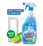 მინის საწმენდი საშუალება Clean Glass GRASS ლურჯი ლაგუნა 600მლ