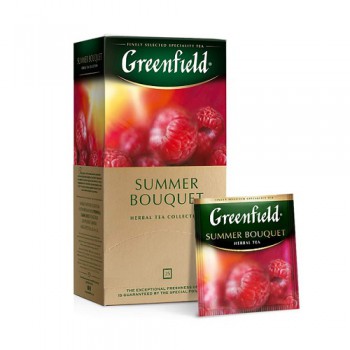 ჩაი ხილის გრინფილდი / Greenfield SUMMER BOUQUET 25ც.