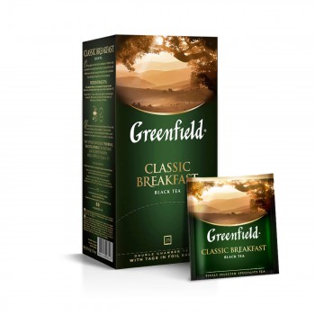 ჩაი შავი გრინფილდი / Greenfield Classic Breakfast 25ც.