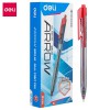 კალამი ბურთულიანი Mini tip 0.7mm RED Q01340 DELI წითელი