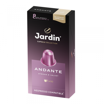 ყავის კაფსულა Jardin Andante Aluminium Capsules, 10ც.