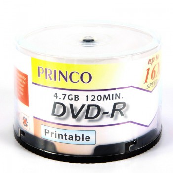 დისკი DVD-R (50ც) პრინტაბელური