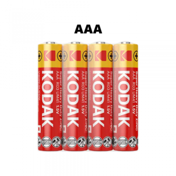ელემენტი KODAK Super Heavy Duty Zinc AAA 4ც.