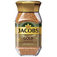 ყავა ხსნადი "იაკობს გოლდი / Jacobs GOLD" 190გრ.