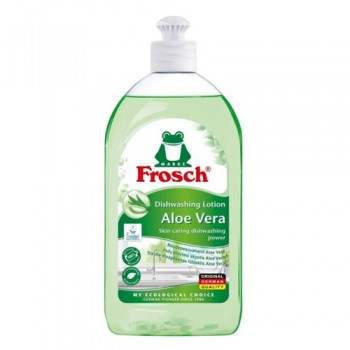 ჭურჭლის სარეცხი გელი ალოე-ვერა Frosch 500მლ.